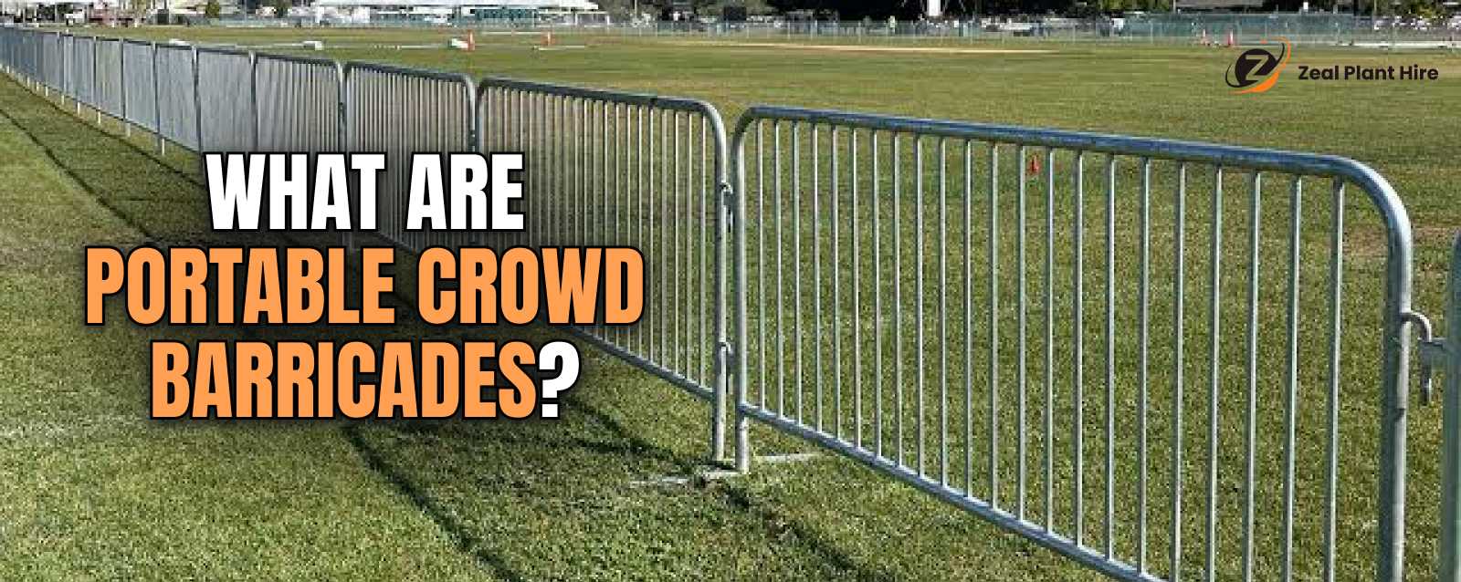 What are Portable Crowd Barricades