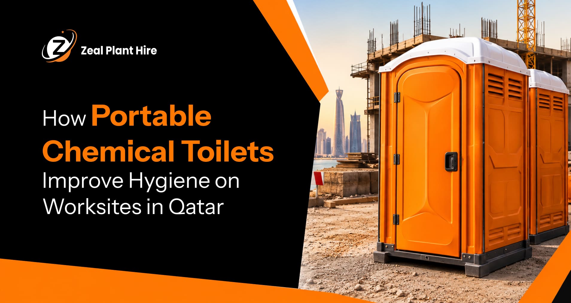 Portable Chemical Toilets Qatar - Zeal Plant Hire
